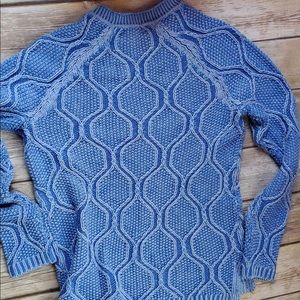 COPY - Lands End Sky Blue Knitted Sweater